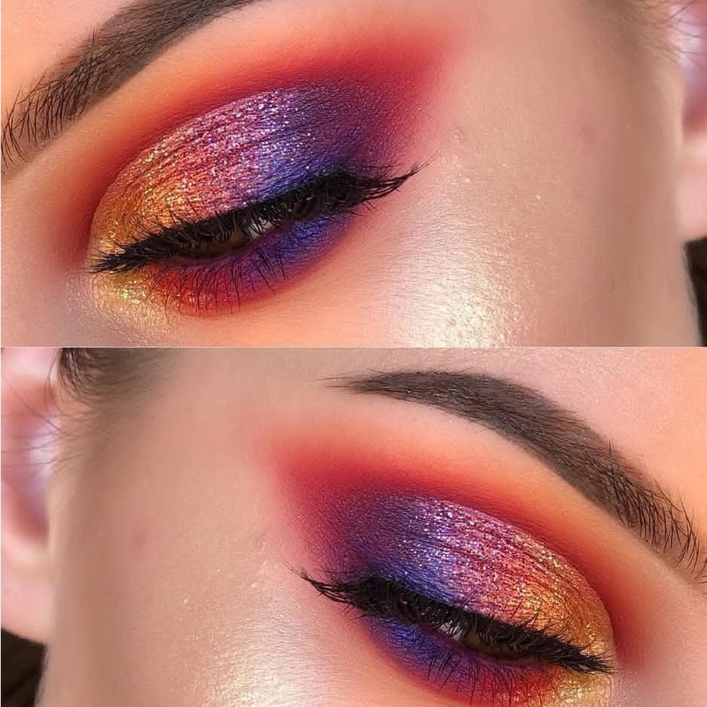 Glamorous Multi-Color Eyeshadow Palette